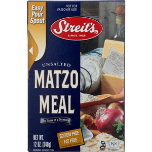 Matzo Meal Case of 18 X 12 Oz by Streits