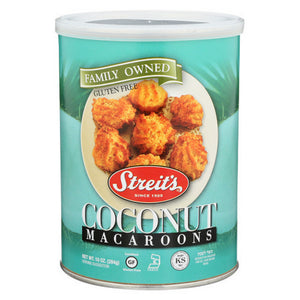 Streits, Macaroons Coconut Cookie, 10 Oz(Case Of 12)