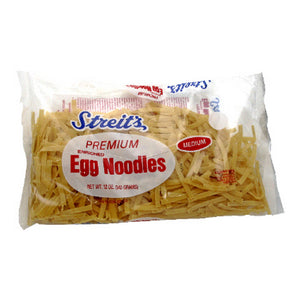 Streits, Premium Enriched Egg Noodles, 12 Oz(Case Of 12)