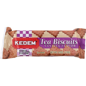 Kedem, Tea Biscuit Vanilla, 4.2 Oz(Case Of 24)