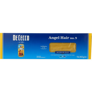 Pasta Angel Hair Case of 20 X 16 Oz by De Cecco