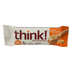 Think!, Creamy Peanut Butter High Protein Bar, 2.1 Oz(Case Of 10)