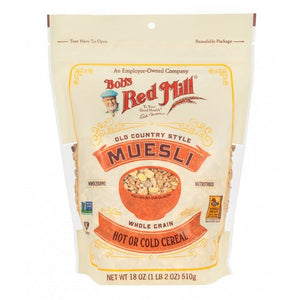 Bobs Red Mill, Cereal Muesli, 18 Oz(Case Of 4)