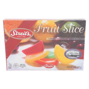 Streits, Candy Fruit Slices Assorted, 8 Oz(Case Of 12)