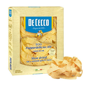 De Cecco, Parpardelle Egg Pasta, 8.8 Oz(Case Of 12)