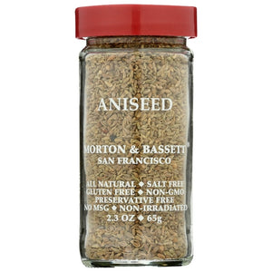 Morton & Bassett, Aniseed, 2.3 Oz(Case Of 3)