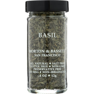Morton & Bassett, Basil, 0.4 Oz(Case Of 3)