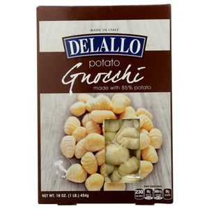 Delallo, Potato Gnocchi, 16 Oz(Case Of 12)