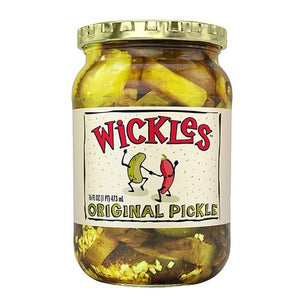 Wickles, Pickle Orgnl, 16 Oz(Case Of 6)