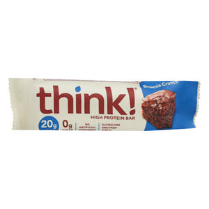 Think!, Brownie Crunch Protein Bar, 2.1 Oz(Case Of 10)