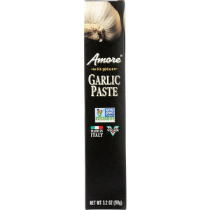 Amore, Paste Tube Garlic, 3.2 Oz(Case Of 12)