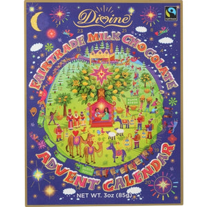 Divina, Chocolate Advent Calendar, 3 Oz(Case Of 24)