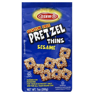 Osem, Pretzel Thins Sesame, 7 Oz(Case Of 12)