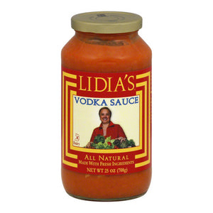 Lidias, Vodka Sauce, Case of 6 X 25 Oz