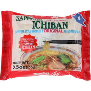 Sapporo, Noodle Ichiban Original, Case of 24 X 3.5 Oz