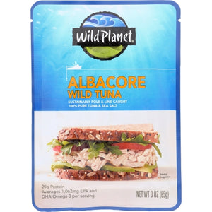 Wild Planet, Albacore Wild Can Tuna, 3 Oz(Case Of 24)
