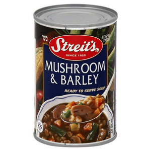 Streits, Mushroom And Barley Soup, 15 Oz(Case Of 6)
