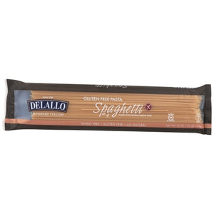 Delallo, Gluten Free Pasta Whole Grain Rice Spaghetti, 12 Oz(Case Of 12)