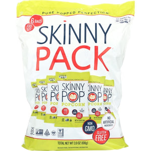 Skinny Pop, Original Popcorn Skinny Pack, 3.9 Oz(Case Of 10)