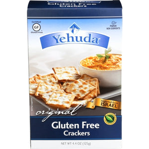 Yehuda, Original Gluten Free Crackers, 4.4 Oz(Case Of 12)