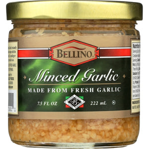 Bellino, Garlic Minced, 7.5 Oz(Case Of 12)