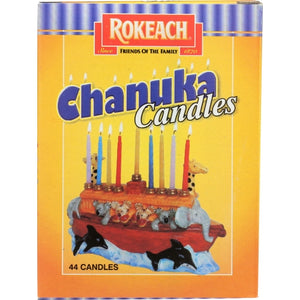 Candle Chanukah 44Pcs Case of 10 X 1 Box by Rokeach
