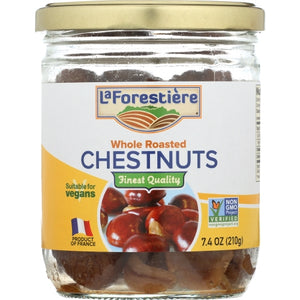 La Forestiere, Chestnut Whole Rstd, 7.4 Oz(Case Of 12)