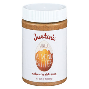 Justin's, Almond Butter Vanilla, 16 Oz(Case Of 6)
