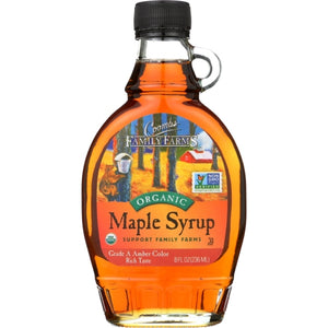 Coombs Family Farms, Syrup Maple Grd A Amb Org, 8 Oz(Case Of 6)