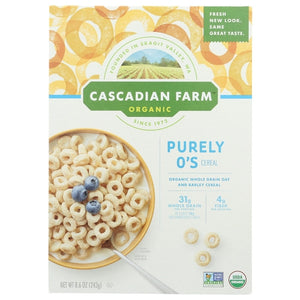 Cascadian Farm, Purely O's Cereal, 8.6 Oz(Case Of 12)