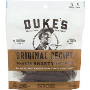 Dukes, Sausage Smkd Shorty Orig, 5 Oz(Case Of 8)