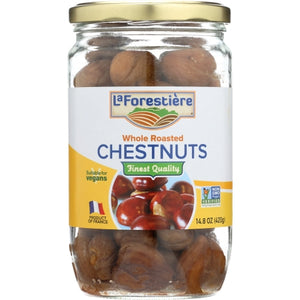 La Forestiere, Chestnut Whole Rstd, 14.8 Oz(Case Of 6)