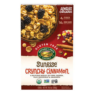 Natures Path, Organic Sunrise Crunchy Cinnamon Cereal, 10.6 Oz(Case Of 12)