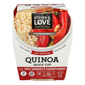Cucina Antica, Quinoa Meals Spicy Jalapeno And Roasted Peppers, 7.9 Oz(Case Of 6)
