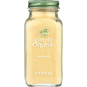 Simply Organic, Btl Mustard Sd Grnd Org, 3.07 Oz(Case Of 6)