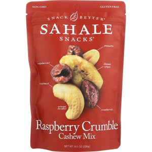 Sahale Snacks, Raspberry Crumble Cashew Trail Mixes, 8 Oz(Case Of 4)