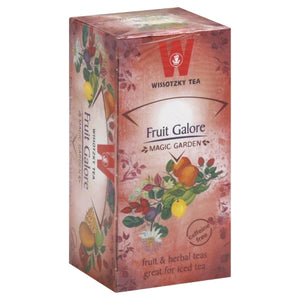 Wissotzky, Herbal Tea Fruit Galore, 20 Bags(Case Of 6)