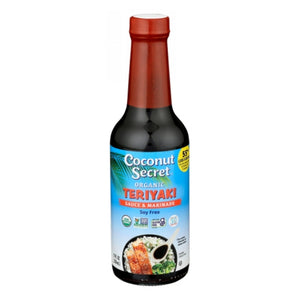 Coconut Secret, Organic Teriyaki Aminos Sauce, Case of 6 X 10 Oz