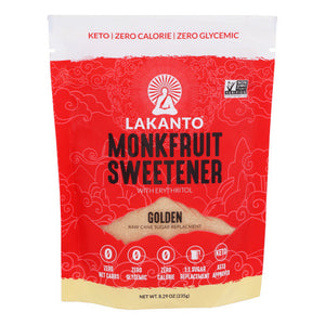 Lakanto, Monkfruit Sweetener Golden, 8.29 Oz(Case Of 10)