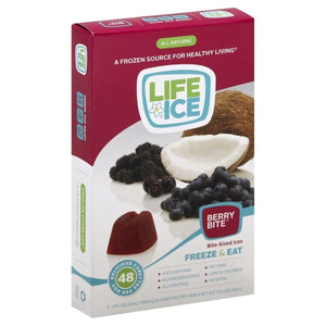 Lifeice, Fruit Ices Berry Bite Szd, 4 Oz(Case Of 6)