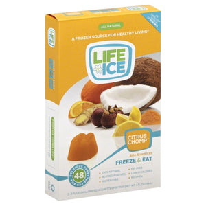 Lifeice, Fruit Ices Citrus Chomp B, 4 Oz(Case Of 6)
