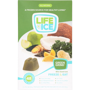 Lifeice, Fruit Ices Green Grind Bi, 4 Oz(Case Of 6)