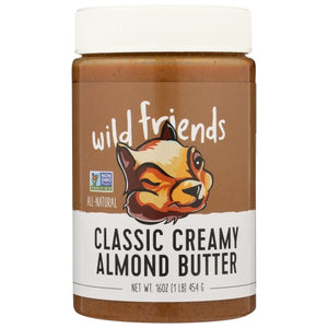 Wild Friends, Almond Butter Creamy, 16 Oz(Case Of 6)
