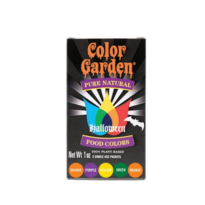 Color Garden, Color Food Ntrl Halloween, 1 Oz(Case Of 12)