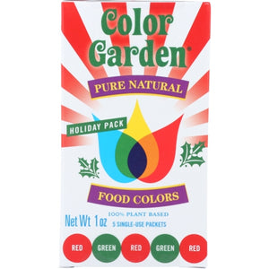 Color Garden, Color Food Ntrl Holiday 5, 1 Oz(Case Of 12)