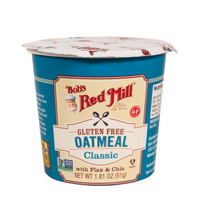 Bobs Red Mill, Oatmeal Cup Classic, 1.81 Oz(Case Of 12)