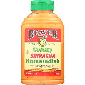Beaver, Creamy Sriracha Horseradish, 12 Oz(Case Of 6)