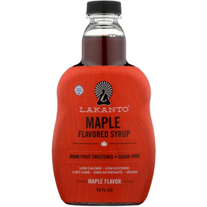 Lakanto, Maple Flavored Syrup, 13 Oz