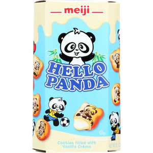 Meiji, Cookie Milk Hello Panda, 2.1 Oz(Case Of 10)