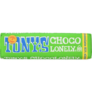 Tonys Chocolonely, Dark Chocolate Almond Sea Salt, 1.66 Oz(Case Of 20)